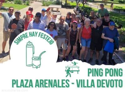 Encuentro : Ping Pong venite a jugar y compartir un rato en Devoto 