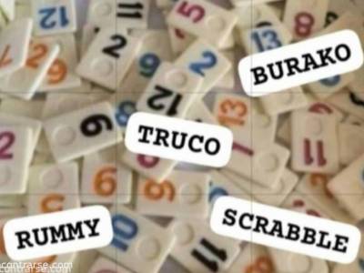 Encuentro : CLASICO MENSUAL DE JUEGOS: TRUCO- RUMMY- BURAKO- SCRABBLE!! 