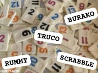 Encuentro : CLASICO MENSUAL DE JUEGOS: TRUCO- RUMMY- BURAKO- SCRABBLE!! 
