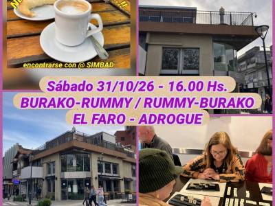 Encuentro : BURAKO-RUMMY / RUMMY-BURAKO 
