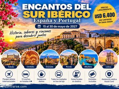 Encuentro : Encantos del Sur Ibérico - Experiencia Grupal  